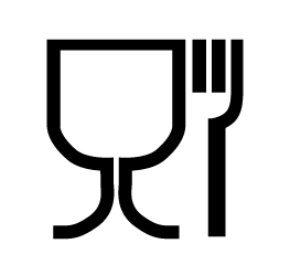 Food and Drink Usage Safe Symbol