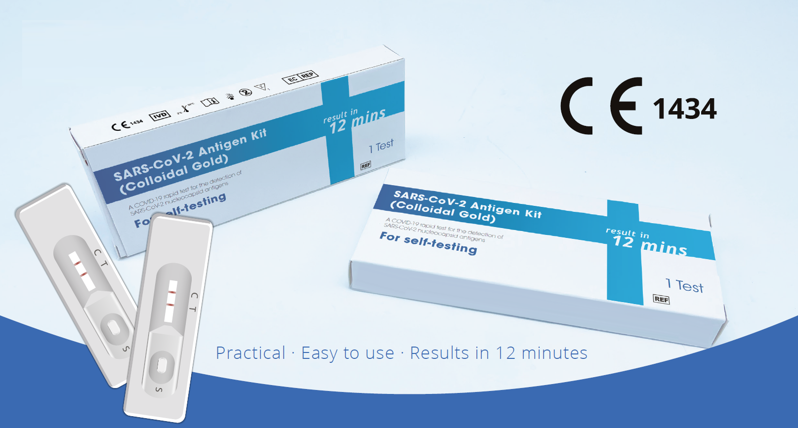 Rapid COVID Test (Lateral Flow) - Nasal Swab 1