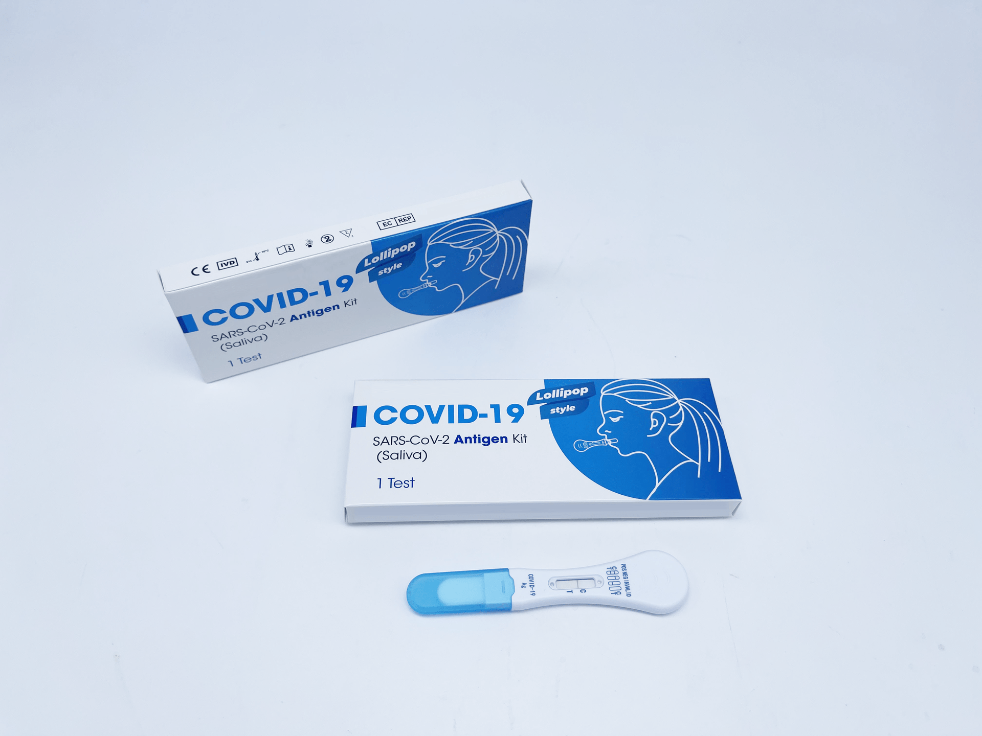 Rapid COVID Test (Lateral Flow) - Saliva / Lollipop 1