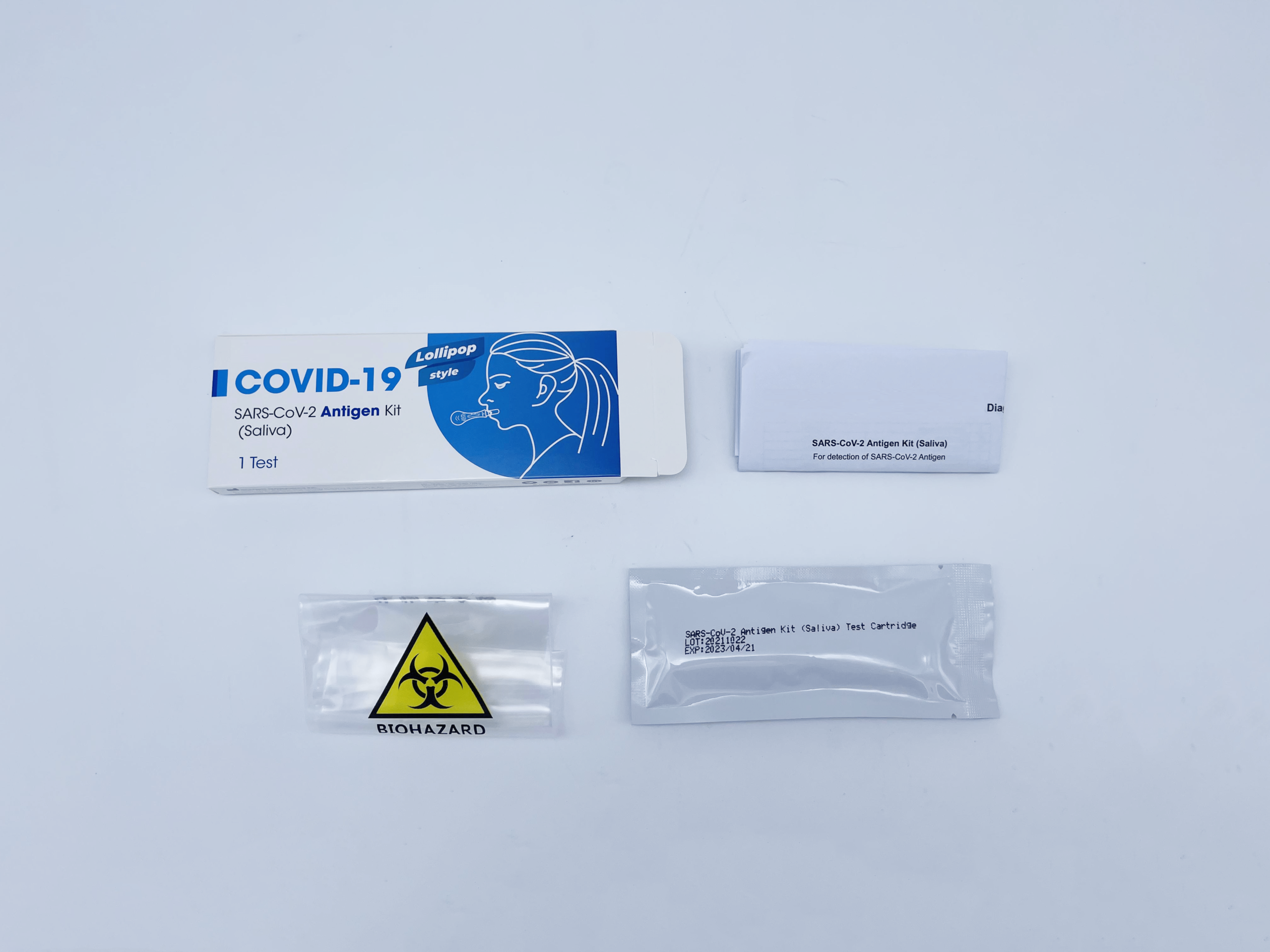 Rapid COVID Test (Lateral Flow) - Saliva / Lollipop 2