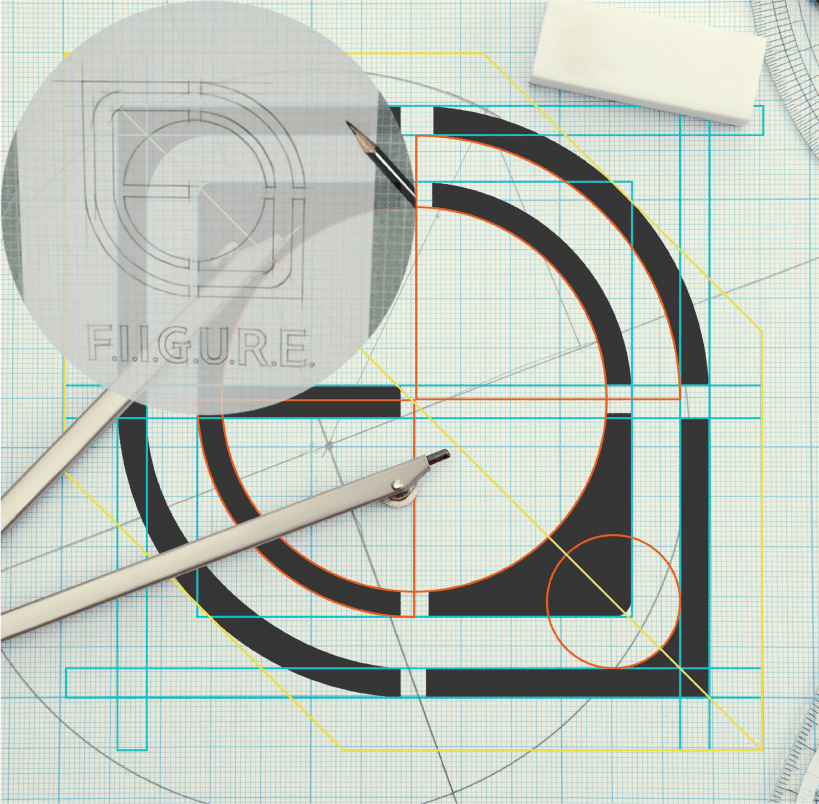 FIIGURE 로고 디자인 - 디자인 단계